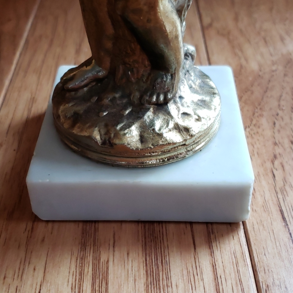 Vintage Italian Cherub Pedestal Bowl - Picture 6 of 8